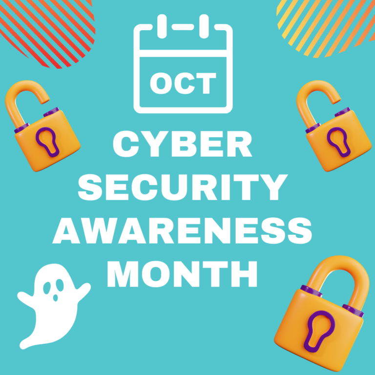 It's October and it's Cyber Security Awareness Month! CyberSafeKids